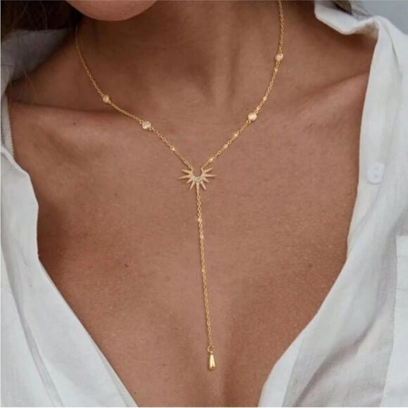 Dainty necklace A1184 - Picture 1 of 5